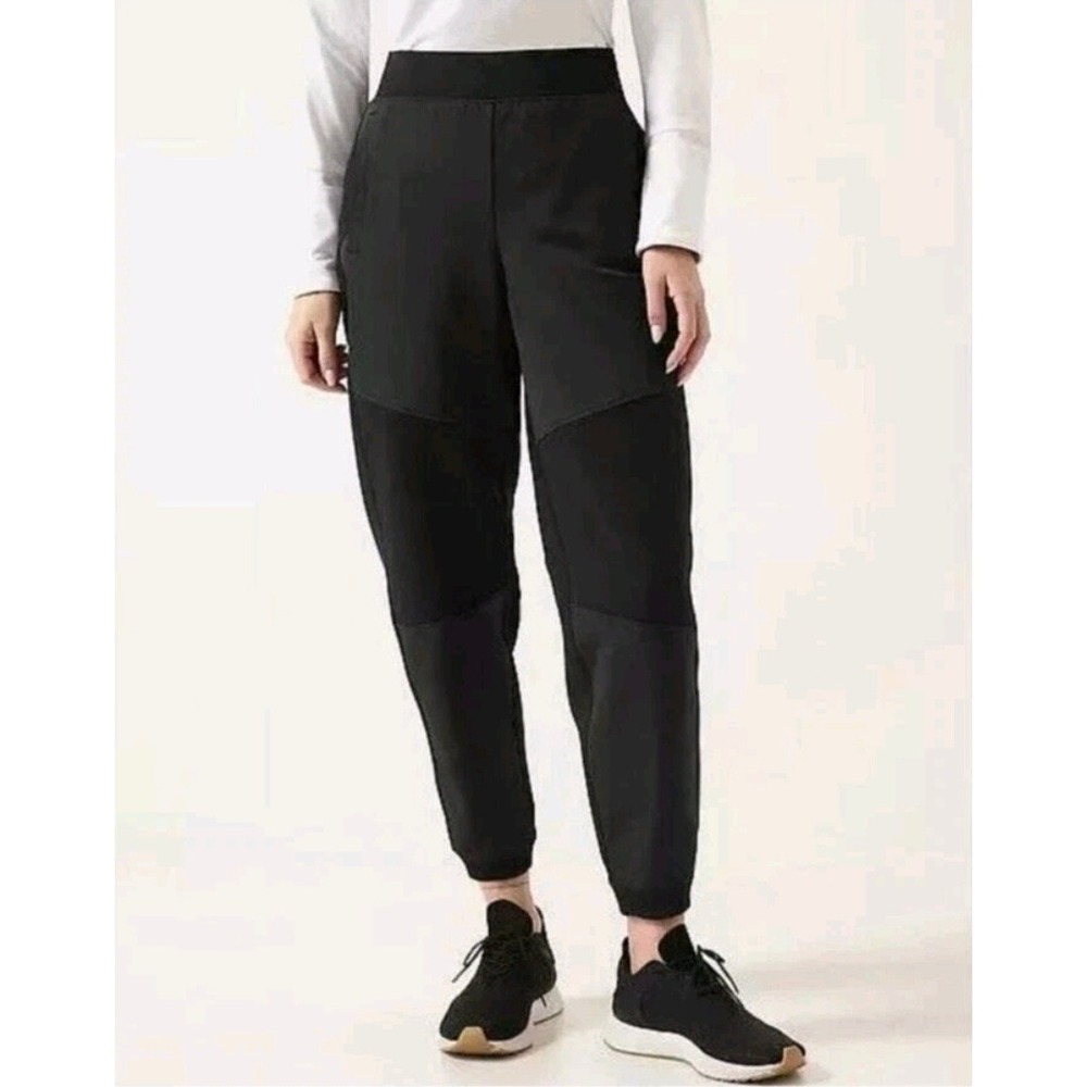 Athleta Get Set Hybrid Jogger Pants Black XL T Activewear Gorpcore Athleisure